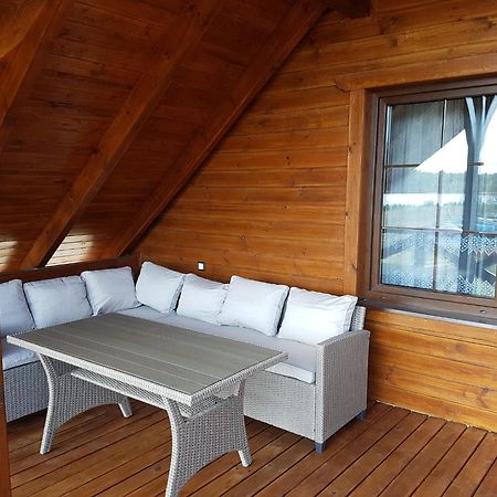 Wooden Holiday Home in Skrzynia with Terrace Osiek  Zewnętrze zdjęcie