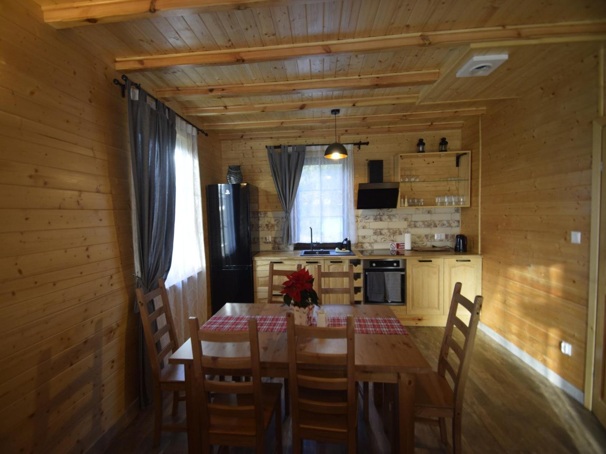Wooden Holiday Home in Skrzynia with Terrace Osiek  Zewnętrze zdjęcie