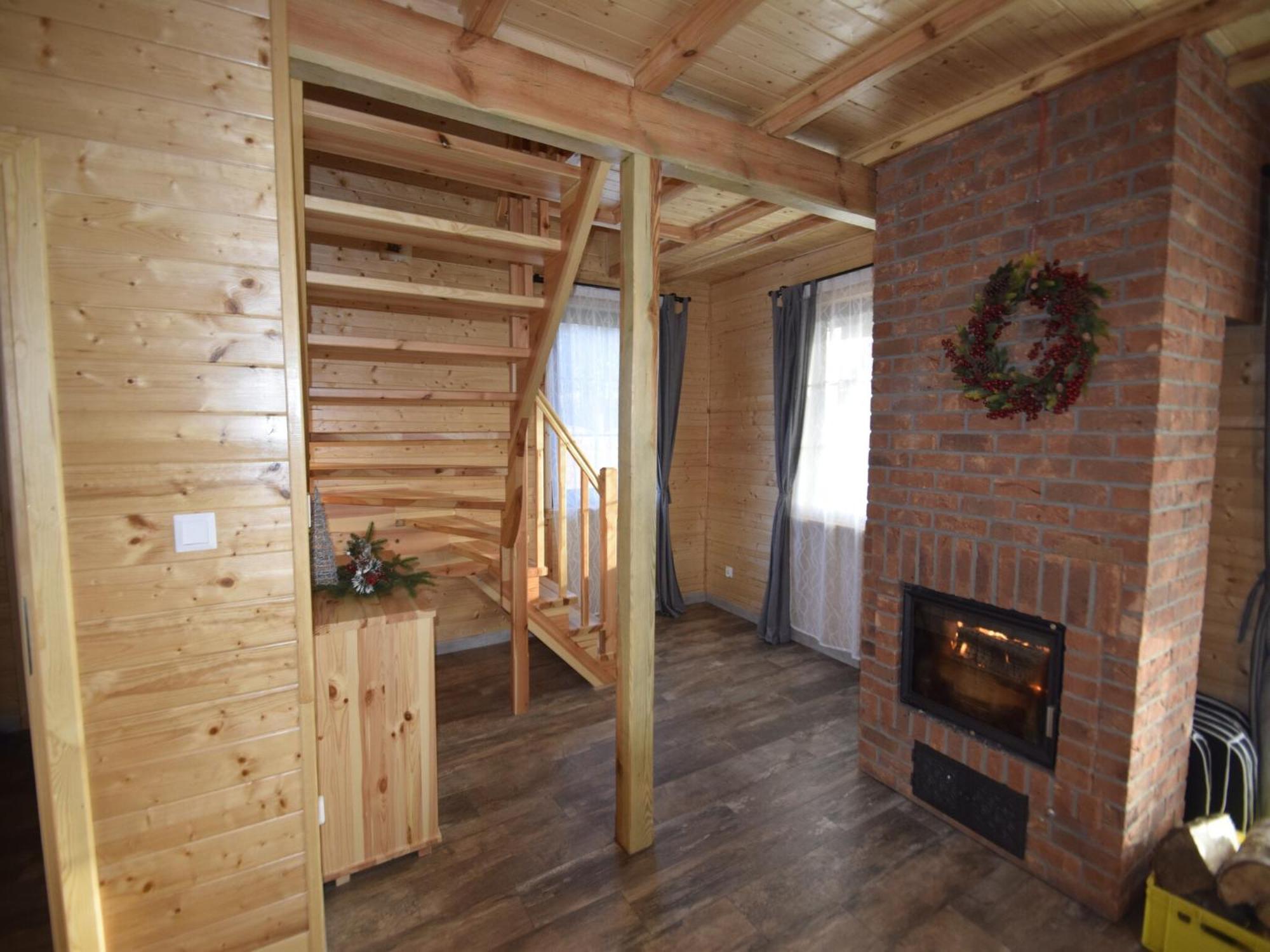 Wooden Holiday Home in Skrzynia with Terrace Osiek  Zewnętrze zdjęcie