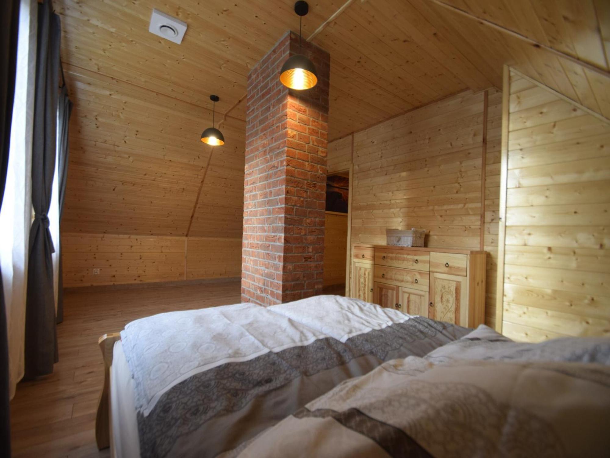 Wooden Holiday Home in Skrzynia with Terrace Osiek  Zewnętrze zdjęcie