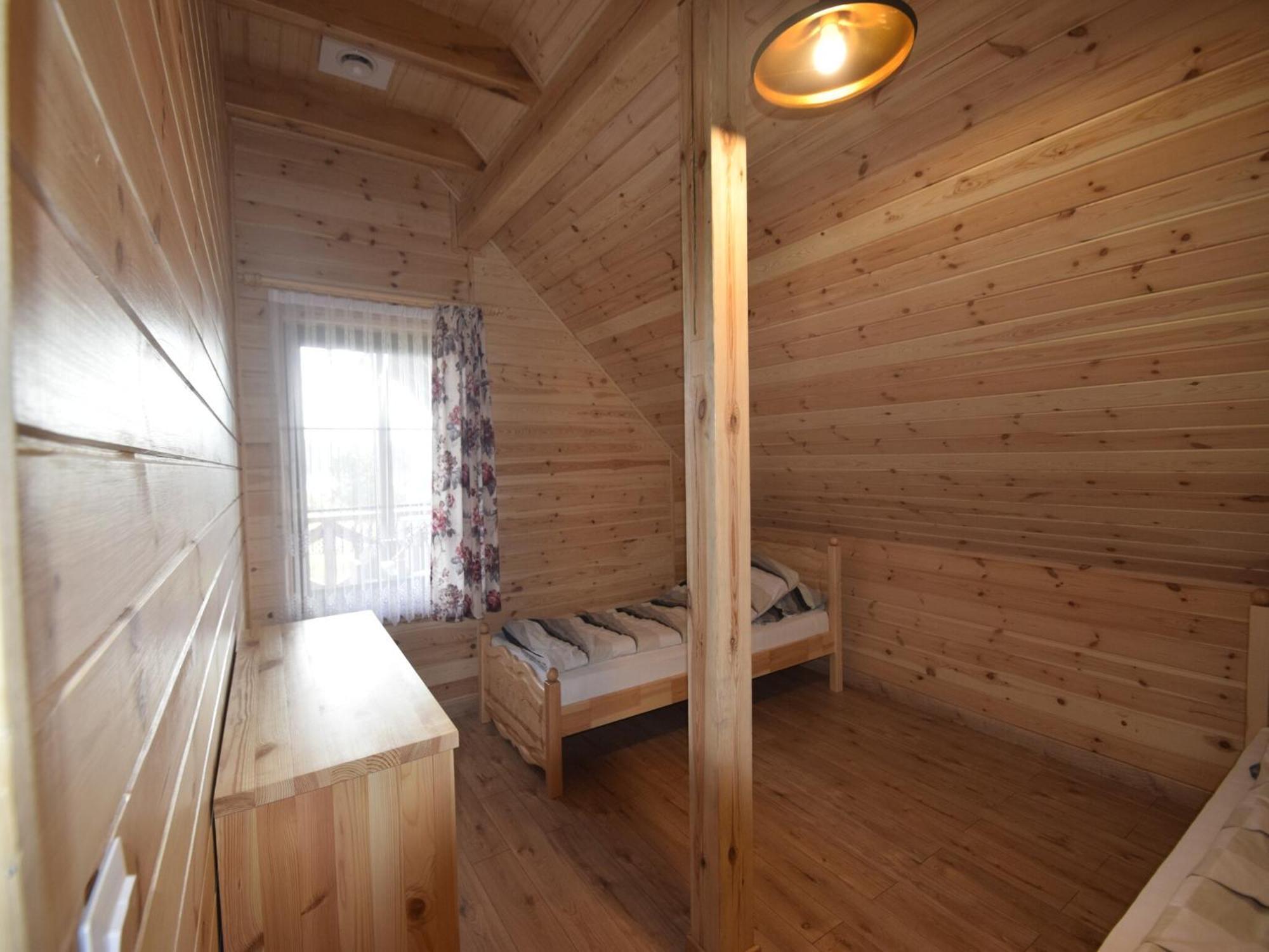 Wooden Holiday Home in Skrzynia with Terrace Osiek  Zewnętrze zdjęcie