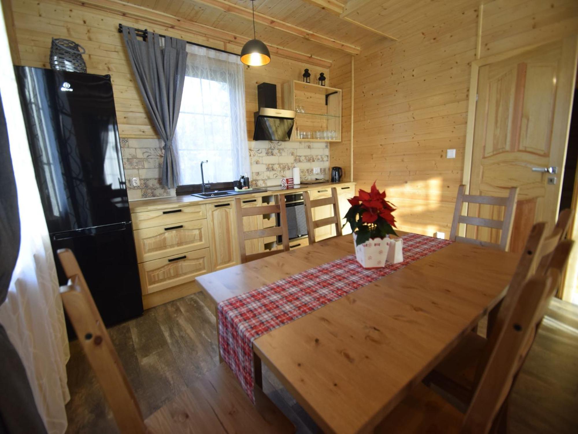Wooden Holiday Home in Skrzynia with Terrace Osiek  Zewnętrze zdjęcie