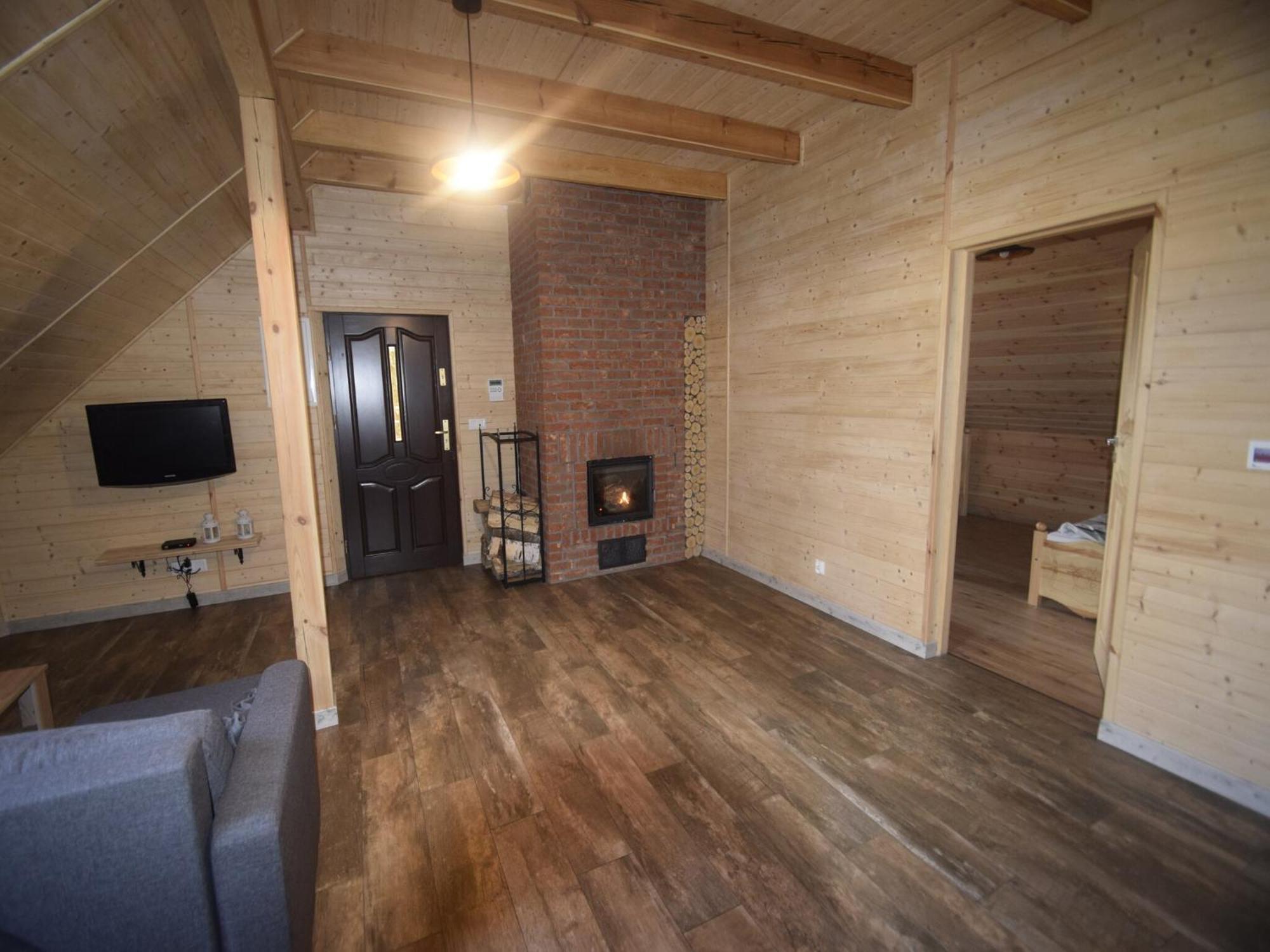 Wooden Holiday Home in Skrzynia with Terrace Osiek  Zewnętrze zdjęcie