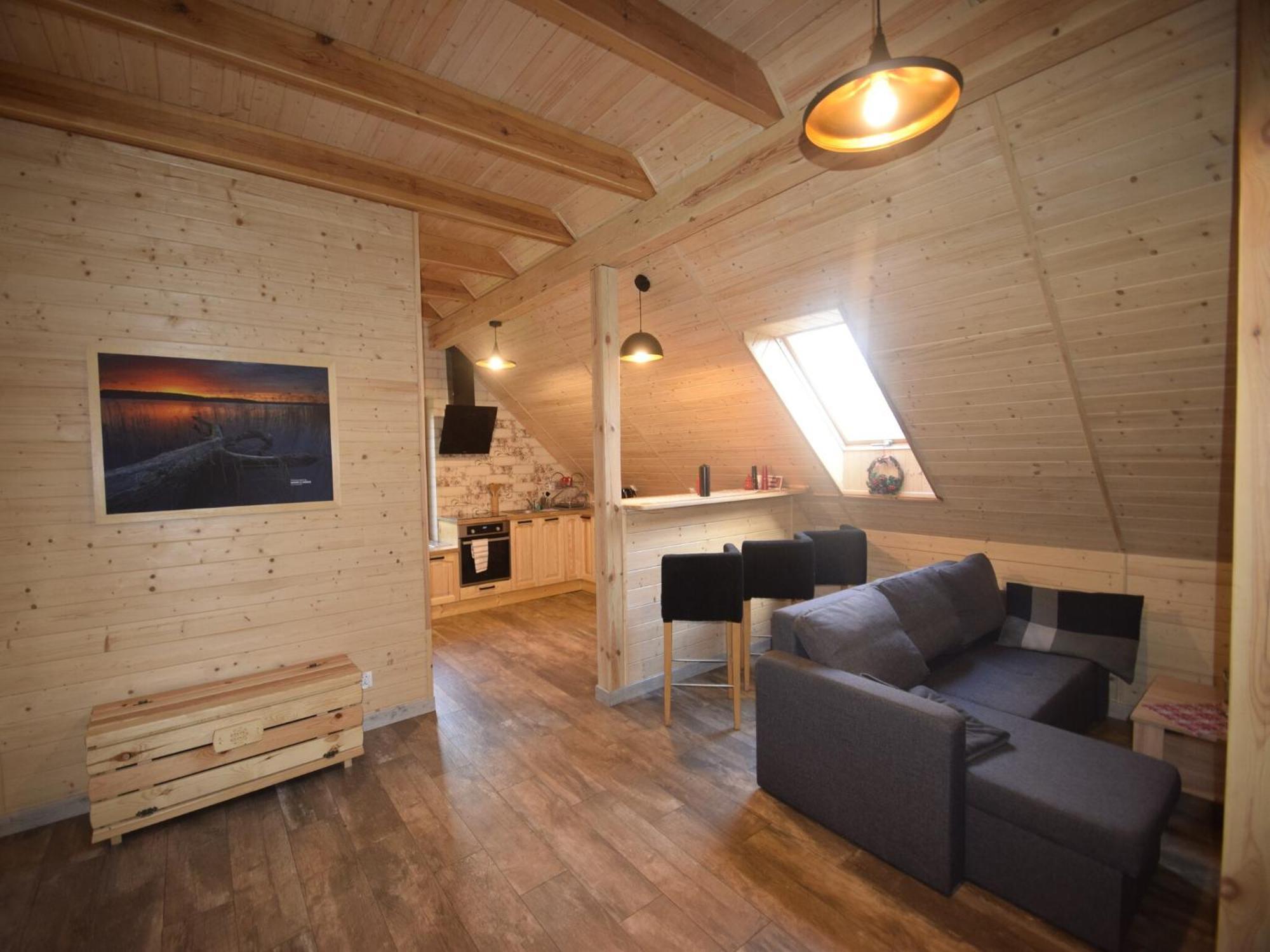 Wooden Holiday Home in Skrzynia with Terrace Osiek  Zewnętrze zdjęcie